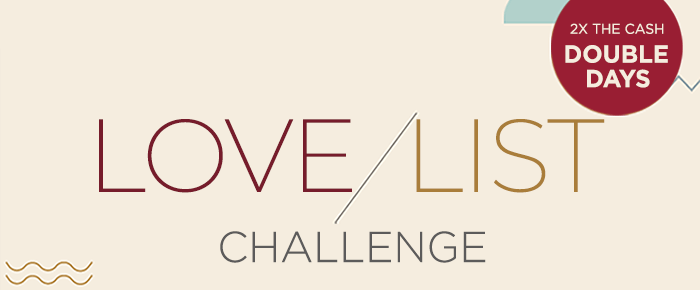 Love/List Challenge