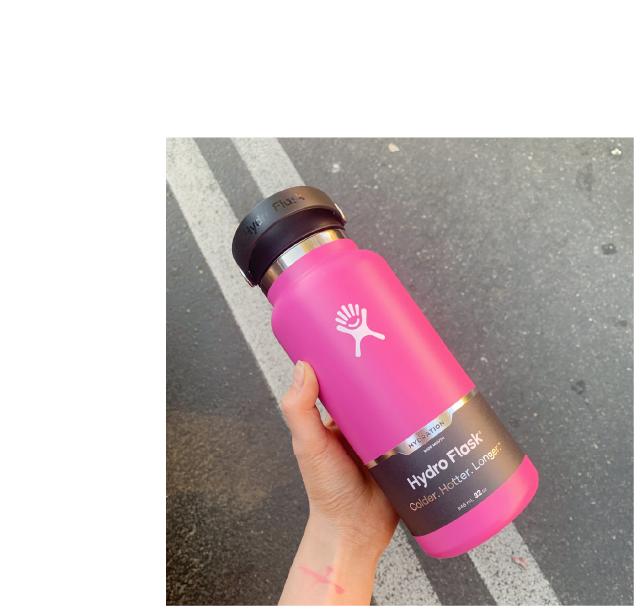 pink bottle