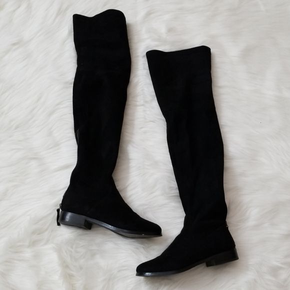 black boots