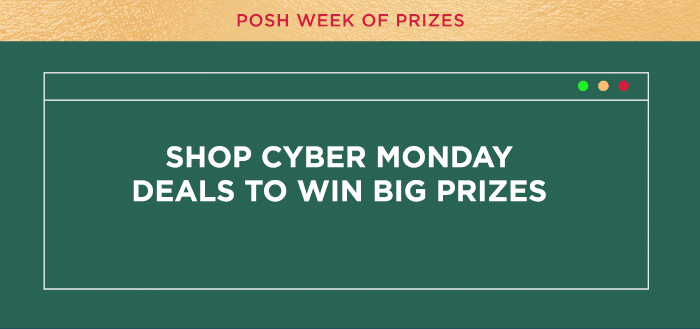 Shop Cyber Monday Deals to Win Big Prizes