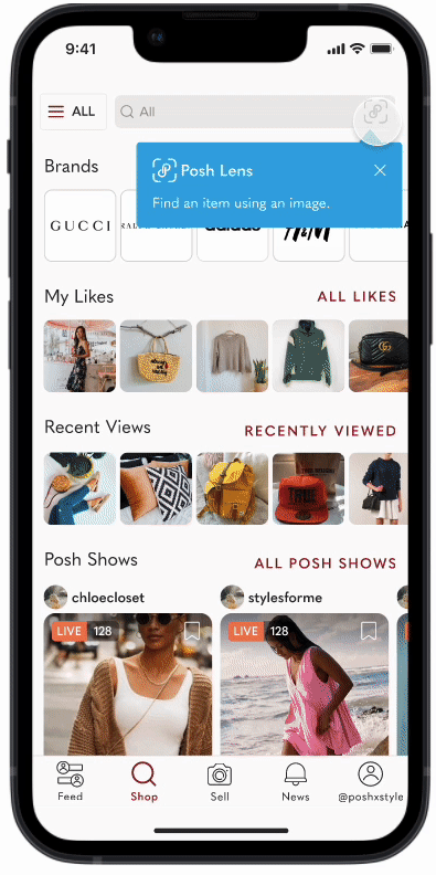 iPhone screen gif