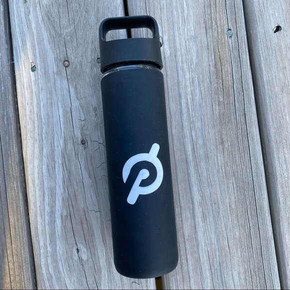 black water bottle