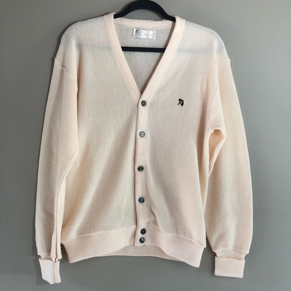 beige cardigan